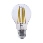 4W A60 Żarówka LED Filament / Klosz Transparentny / Barwa:3000K / Trzonek:E27 / Skuteczność: 210lm/W