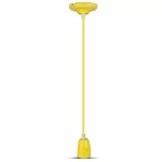 Lampa wisząca / Oprawka: Porcelanowa / Trzonek:E27 / Żółty