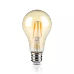8W LED A67 Żarówka LED Filament / Klosz: Bursztynowy / Barwa:2200K / Trzonek:E27
