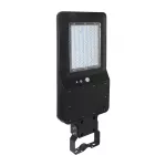 40W Lampa uliczna solarna z czujnikiem ruchu / Barwa:4000K / Obudowa: Czarna / Wydajność: 120lm/W