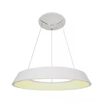 48W Lampa wisząca dekoracyjna LED Triac / Ściemniana / 4000K / Kolor: Biały