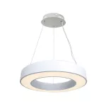 50W Lampa wisząca dekoracyjna LED Triac / Ściemniana / 4000K / Kolor: Biały