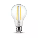12.5W A70 Żarówka LED Filament / Klosz Transparentny / Barwa:3000K / Trzonek:E27
