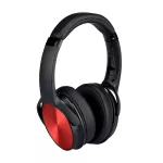 Słuchawki nauszne bezprzewodowe / 500mAh / Czerwony