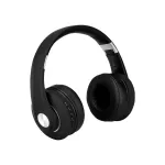 Słuchawki nauszne regulowane bezprzewodowe / 500mAh / Czarny