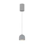 Lampa Wisząca LED / Barwa: 3000K / Obudowa: Jasnoszara