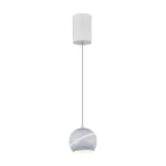 Lampa Wisząca LED / Włącznik dotykowy / Barwa: 3000K / Obudowa: Biała 8002