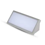 12W Lampa ścienna LED / Ukośna / Barwa:6400K / Obudowa: Szara 8235