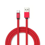 Przewód Mikro USB / 1m / Czerwony