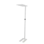 80W Lampa podłogowa LED/ Ściemnianie dotykiem / Barwa:4000K / Obudowa: Biała