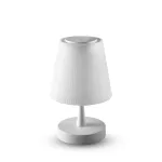5W Lampka nocna LED / Ściemnianie przez dotyk / Barwa: 3w1 / Obudowa: Metal + Biały