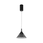 Lampa wisząca LED (19.5*17.5*100CM) / Barwa: 4000K / Obudowa: Czarna