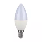 4.5W C37 Żarówka LED / Chip SAMSUNG / Barwa:3000K / Trzonek:E14