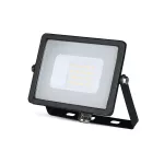 20W Naświetlacz LED SMD / Chip SAMSUNG / Przewód: 1m / Barwa:6400K / Obudowa: Czarna