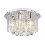 Dekoracyjna lampa sufitowa LED krzyształowa - D400 - E14