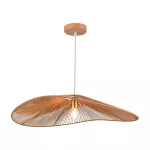 Dekoracyjna lampa sufitowa drewniana - D800*H160 - E27