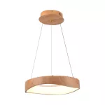 Dekoracyjna lampa sufitowa drewniana - D400