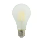 6W Żarówka LED A60 Filament / Klosz: mleczny / Barwa:2700K / Trzonek:E27