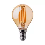 4W P45 Żarówka LED Filament / Klosz Bursztynowy / Barwa:2200K / Trzonek:E14 214499