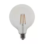 12.5W G125 Żarówka LED Filament / Klosz Transparentny / Barwa:4000K / Trzonek:E27 217454