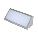 12W Lampa ścienna LED / Ukośna / Barwa:3000K / Obudowa: Szara 218233