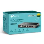 TP-Link TL-SG108E | Switch | 8x RJ45 1000Mb/s, Desktop, Niezarządzalny