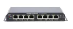 Extralink KRATOS | Switch PoE | 7x Gigabit PoE, 1x Uplink RJ45, Zasilacz 24V 2.5A, Moc 60W