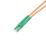 Extralink LC/UPC-LC/APC | Patchcord | Wielomodowy, OM2, Duplex, 3mm, 2m