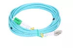 Extralink LC/UPC-LC/APC | Patchcord | Wielomodowy, OM3, Duplex, 3mm, 3m