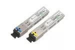 Extralink SFP 1.25G | Moduł SFP WDM | 1,25Gbps, 1310/1550nm, single mode, 20km, SC, DOM, para