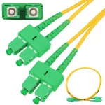 Extralink SC/APC-SC/APC | Patchcord | Jednomodowy, Duplex, G657A, 3mm, 10m