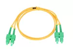 Extralink SC/APC-SC/APC | Patchcord | Jednomodowy, Duplex, G657A, 3mm, 10m