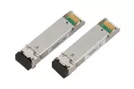 Extralink SFP 1.25G | Moduł SFP WDM | 1,25Gbps, 1310/1550nm, single mode, 3km, LC, DOM, para