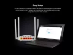 Totolink N600R | Router WiFi | 600Mb/s, 2,4GHz, MIMO, 5x RJ45 100Mb/s, 4x 5dBi