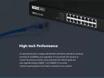 Totolink SW16 | Switch | 16x RJ45 100Mb/s, obudowa Rack, Niezarządzany