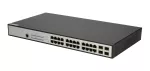 Extralink ZEUS | Switch PoE | 24x Gigabit PoE/PoE+, 4x SFP, 1x Port Konsolowy, 400W, Zarządzalny