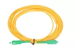 Extralink SC/APC-SC/APC | Patchcord | Jednomodowy, Simplex, G652D, 3mm, 0,5m