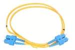 Extralink SC/UPC-SC/UPC | Patchcord | Jednomodowy, Duplex, G652D, 3mm, 20m