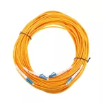 Extralink LC/UPC-LC/UPC | Patchcord | Jednomodowy, Duplex, G652D, 3mm, 0,5m