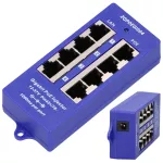 Extralink 4 Portowy | Gigabit PoE Injector | 4x 1000Mb/s RJ45