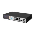 Extralink VICTOR | Switch PoE | 8x Gigabit PoE/PoE+, 2x SFP, 1x Port Konsolowy, 150W, Zarządzalny