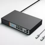 Extralink VICTOR | Switch PoE | 8x Gigabit PoE/PoE+, 2x SFP, 1x Port Konsolowy, 150W, Zarządzalny