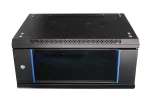 Extralink 4U 600x450 Czarna | Szafa rack | montowana na ścianie