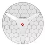 MikroTik LHG HP5 | Urządzenie klienckie | RBLHG-5HPnD, 5GHz, 1x RJ45 100Mb/s, 24,5dBi