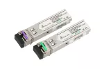 Extralink SFP 1.25G | Moduł SFP WDM | 1,25Gbps, 1490/1550nm, single mode, 80km, LC, DOM, para