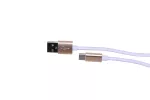 Extralink | Kabel ze złączem USB - typ C | do smartphonów ANDROID, maks. prąd 3A, długość 1M, bialy