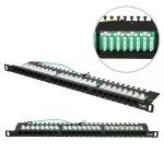 Extralink CAT6 UTP 0,5U | Patchpanel | 24 porty