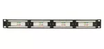 Extralink CAT6 UTP V2 | Patchpanel | 24 porty