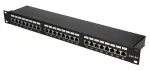 Extralink CAT5E STP V2 | Patchpanel | 24 porty