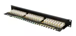 Extralink CAT5E STP V2 | Patchpanel | 24 porty